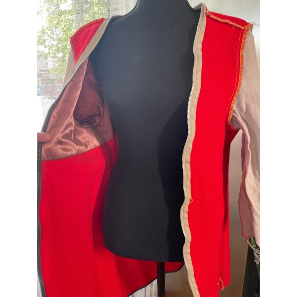 Vintage 90s London Fog wool lined trench coat, grey, lined, gender neutral - Picture 8 of 10